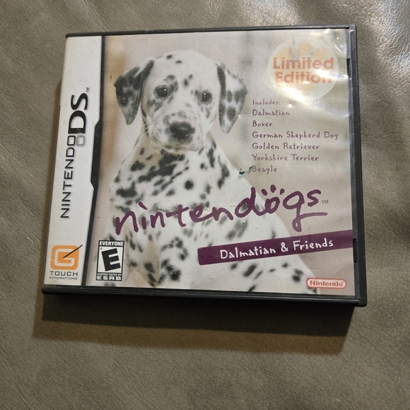 Nintendo Other - Nintendo Nintendogs Dalmatian & Friends DS Game - Black and White
